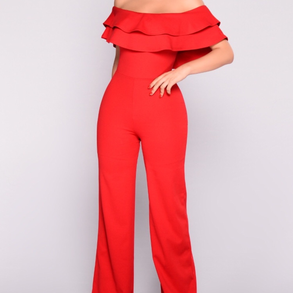 Ruffle Jumpsuit